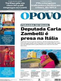 Capa do jornal O Povo 30/07/2025