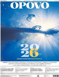 Capa do jornal O Povo 31/12/2025