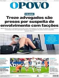 Capa do jornal O Povo 01/07/2026