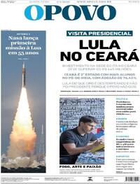 Capa do jornal O Povo 02/04/2026