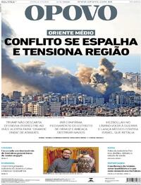 Capa do jornal O Povo 03/03/2026