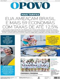 Capa Jornal O Povo