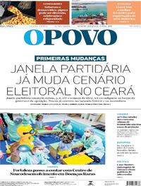 Capa do jornal O Povo 06/03/2026