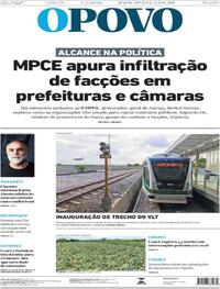 Capa do jornal O Povo 07/02/2026