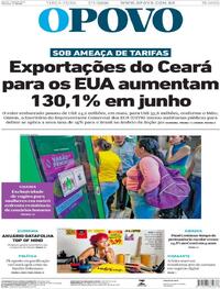 Capa O Povo 07/07/2026