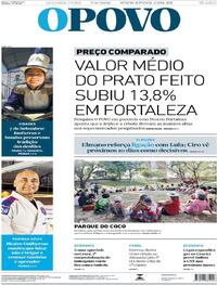 Capa Jornal O Povo