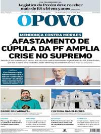 Capa Jornal O Povo