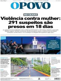Capa do jornal O Povo 10/03/2026