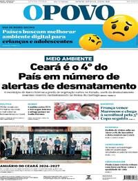 Capa Jornal O Povo