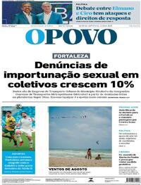 Capa O Povo 10/08/2026