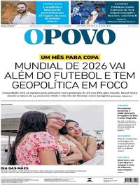 Capa O Povo 11/05/2026