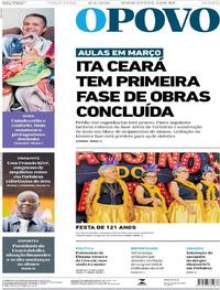 Capa O Povo 11/08/2026
