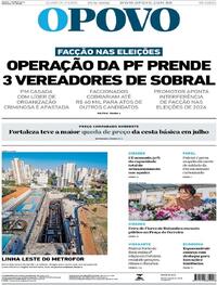 Capa O Povo 12/08/2026