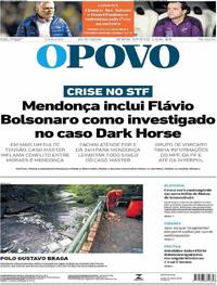 Capa Jornal O Povo