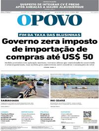 Capa O Povo 13/05/2026