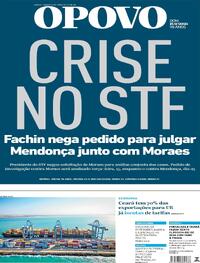Capa Jornal O Povo
