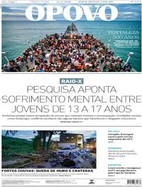 Capa do jornal O Povo 14/04/2026