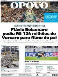 Capa O Povo 14/05/2026