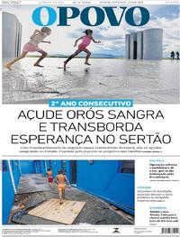 Capa do jornal O Povo 16/04/2026