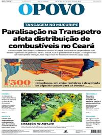 Capa O Povo 16/05/2026