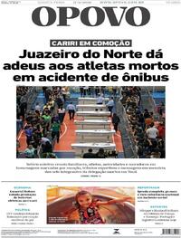 Capa do jornal O Povo 17/06/2026