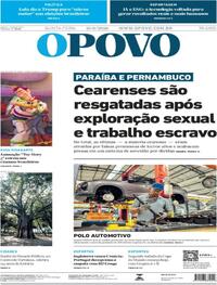 Capa do jornal O Povo 18/06/2026