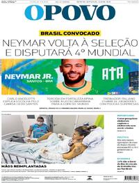 Capa O Povo 19/05/2026