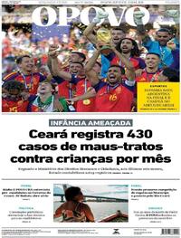 Capa O Povo 20/07/2026
