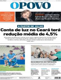 Capa O Povo 21/05/2026