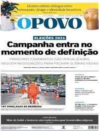 Capa O Povo 21/07/2026