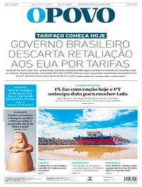 Capa O Povo 22/07/2026