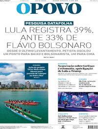 Capa O Povo 22/08/2026