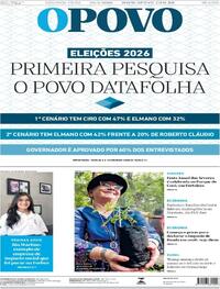 Capa do jornal O Povo 23/03/2026
