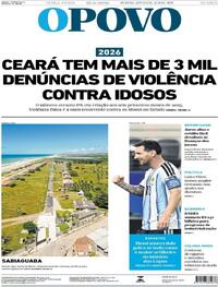 Capa Jornal O Povo
