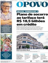 Capa O Povo 23/07/2026