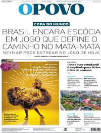Capa O Povo 24/06/2026