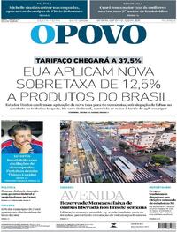 Capa Jornal O Povo