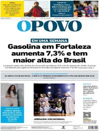Capa Jornal O Povo