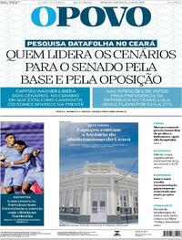 Capa do jornal O Povo 25/03/2026