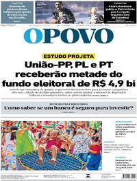 Capa do jornal O Povo 26/01/2026