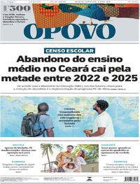 Capa O Povo 27/06/2026