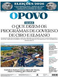Capa O Povo 27/08/2026