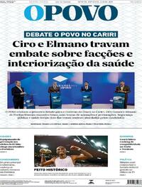 Capa O Povo 28/08/2026