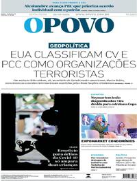 Capa O Povo 29/05/2026