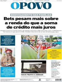 Capa do jornal O Povo 30/03/2026