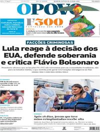 Capa O Povo 30/05/2026