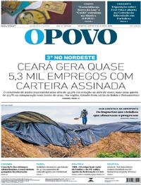 Capa Jornal O Povo