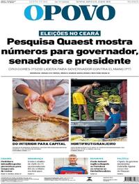 Capa O Povo 31/07/2026