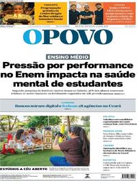 Capa Jornal O Povo
