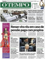 Capa do jornal Jornal O Tempo 02/12/2016